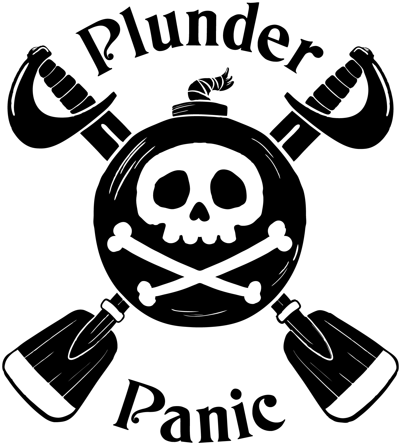 Plunder Panic Logo Black